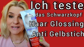 Schwarzkopf Haar Glossingfür ein kühles Blond [upl. by Ahsinan]