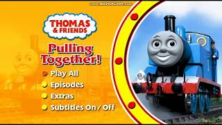 Thomas amp Friends UK DVD Menu Walkthrough Pulling Together [upl. by Earla76]