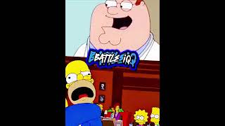 Peter Griffin Vs Homer Simpson [upl. by Mattson224]