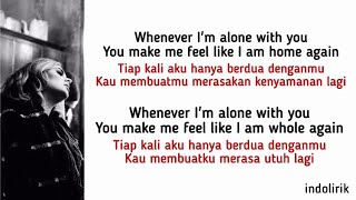 Adele  Love Song  Lirik Terjemahan [upl. by Nossah]