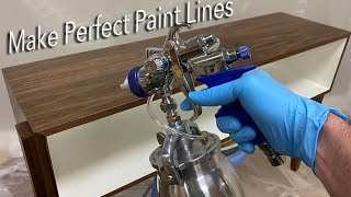 How to Spray Lacquer amp Get Perfect Paint Lines [upl. by Osicnarf]