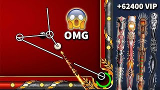 8 Ball Pool Thrill Shot Bundle 🤯 62400 VIP Points New Cues [upl. by Araiet]