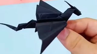 Origami dragon  Paper dragon diy dragon viralvideo [upl. by Evets]