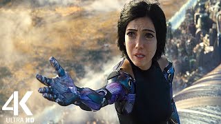 Hugos Death Scene from the 2019 film Alita Battle Angel [upl. by Eniretak]