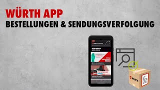 Würth App Bestellungen amp Sendungsverfolgung  Würth Industrie Service [upl. by Anahsal]