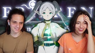 SHE BROKE THE BARRIER  Frieren Episode 21 Reaction [upl. by Finah]