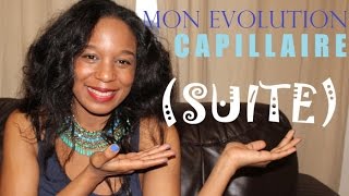 Mon Evolution Capillaire Actuelle suite transition [upl. by Irac]