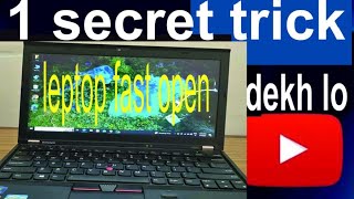 secret trick windows leptop fast krne ka  leptop fast open kre  syemain services decebalcomputer [upl. by Ahsikad]