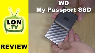 WD My Passport SSD Review  Portable Solid State Drive [upl. by Yblok]