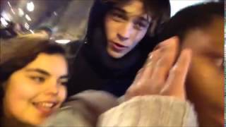 Francisco Lachowski with fans in Paris [upl. by Burkle482]