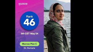 INICET 2024 TOPPER  DR HUMAIRA  COMPLETE PREPARATION GUIDE FOR ASPIRING DOCTORS  FULL INTERVIEW [upl. by Meara]