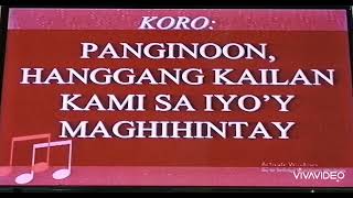 Panginoon Hanggang Kailan communion Catholic Liturgicalsong EdgarTabiolo [upl. by Trudi]