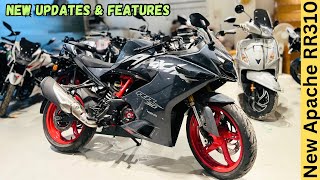 2024🔥New Updated TVS Apache RR310 Bomber Grey Full Review ❤️ Quick Shifter amp Cruise Control [upl. by Lowson524]