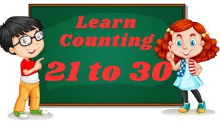 Learn Counting 21 to 30 kids kidsvideo counting learning [upl. by Faunie167]