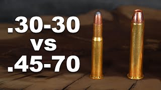 BEST Lever Action Cartridge  3030 vs 4570 [upl. by Lorilyn]