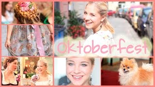 OKTOBERFESTDrogerieMakeup amp Ich im DIRNDL [upl. by Nospmis]