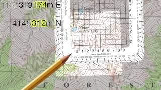 Plotting UTM Coordinates with a Grid Tool [upl. by Yelyac]