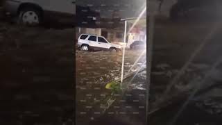 Inundado Villa de las Manzanas en Coacalco de Berriozábal Edoméx [upl. by Zebedee]