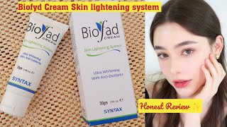 Biofyd Cream Skin lightening system Honest Review ultra whitening with AntiOxidant beauty [upl. by Teddie]