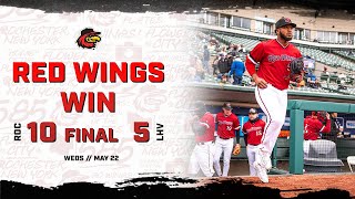 Red Wings vs IronPigs Game Highlights 5222024 [upl. by Dijam]