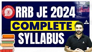 RRB JE Syllabus 2024  RRB JE CBT 1 and CBT 2 Complete Syllabus 2024  By Sahil Madan Sir [upl. by Aierbma839]