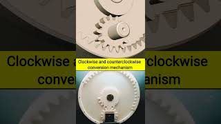 Clockwise and counterclockwise conversion mechanism Solidworks 3D Animations shorts [upl. by Sally]