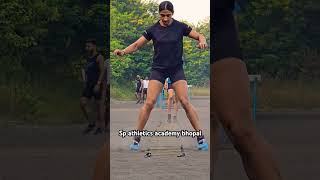 Sp athletics academy bhopal cardio strength athlete sports army afi coachpundir viralvideo [upl. by Elleirda]