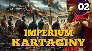 ⚔️ Krew i piach 02 KARTAGINA vs RZYM  MampB 2 Bannerlord  Eagle Rising [upl. by Ivgnout812]