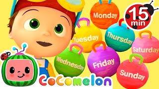 Do You Know the Days of The Week  Learning Loops  Cocomelon Nursery Rhymes amp Kids songs [upl. by Anerok]