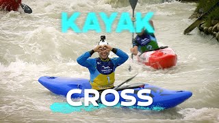 Let us introduce you to Kayak Cross the new event added to Canoe Slalom at the Paris 2024 Olympics [upl. by Melicent]