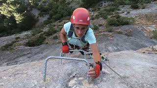 Vía Ferrata Pared de Iserías Pipistrellus CMP [upl. by Calisa891]