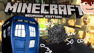 How to Build a TARDIS in Minecraft BEDROCK EDITION [upl. by Pellegrini965]