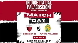 NOCERINA  FUTSAL PALAZZISI la gara [upl. by Lovich]