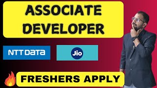 Jio Off Campus Hiring  Associate Engineer Job NTT DATA Job  High Salary Job [upl. by Oria]