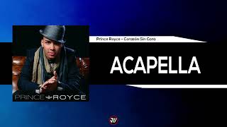 Prince Royce  Corazón Sin Cara Acapella Studio [upl. by Aymer]