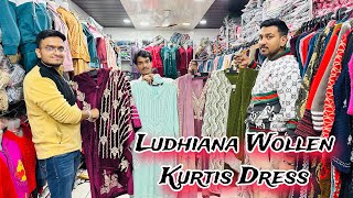 Fancy Designer Kurtis  Wholesale Rate  Bala Ji Collection Ludhiana Gandhi Market [upl. by Aarika]