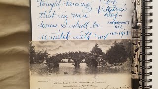 The Mystery of the Stow Lake Lady and Vintage Flex Fountain Pens [upl. by Harty]