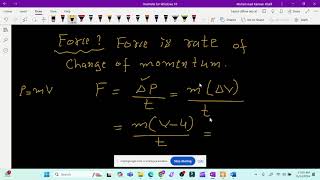 O Levels Physics Topic Momentum [upl. by Anirret985]