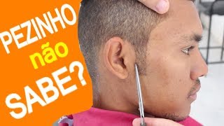 COMO FAZER O PEZINHO OU OS CANTOS DO CABELO COM O NAVALHETE VIDEO NOVO 2018 [upl. by Alul]