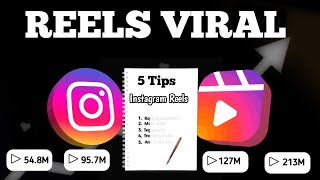 Instagram Reels Viral Kaise Kare 2024  How to Viral Reels On Instagram  Instagram Reels 5 Tricks [upl. by Trix]