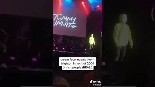 Dream face reveals on Tommys live show [upl. by Meelak84]