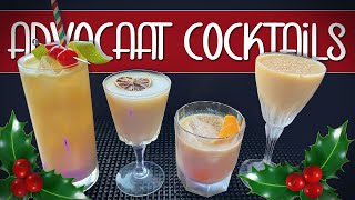 SNOWBALL COCKTAIL and other ADVOCAAT COCKTAILS [upl. by Sherilyn]