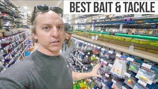 Saltwater Fishing Tackle Shop 101  Best Bait and Tackle For Beach Fishing [upl. by Elleimac985]