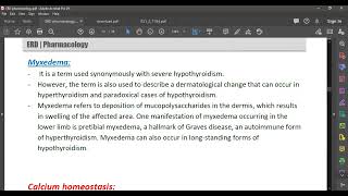 Myxedema [upl. by Artap]