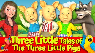 The Three Little Pigs And The Big Bad Wolf 🐷🐺 English Fairytales amp Kids Songs For Kids🌟 [upl. by Fiore]