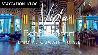 🏖️ VIDA BEACH RESORT UMM AL QUWAIN  Summer Staycation  JAYEWALKING STAYCATION [upl. by Ennalorac]