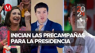 Estos son los primeros spots de los precandidatos para la presidencia en 2024 [upl. by Johann717]