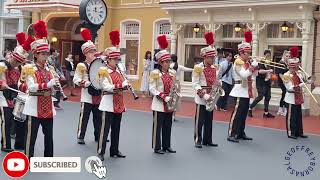 AMAZING PERFORMANCE OF TRUMPETERS INSIDE TOKYO DISNEYLAND travel vlog adventure japan tokyo [upl. by Esiom]