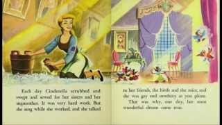 Cinderella Vintage Disney Book [upl. by Bloem]