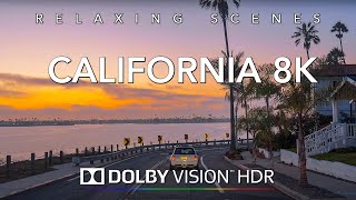 Driving Southern California in San Diego in 8K HDR Dolby Vision  Coronado to La Jolla [upl. by Higgins]